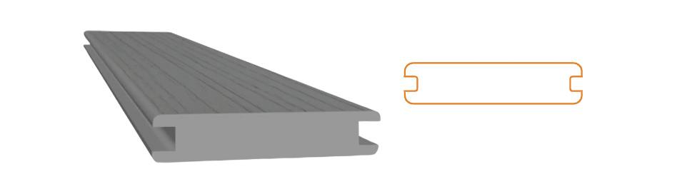 5/4 x 6 Groove & Groove Profile